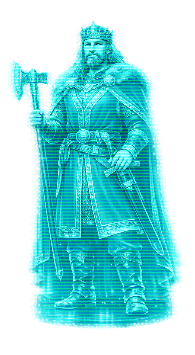King Emund Eriksson Hologram