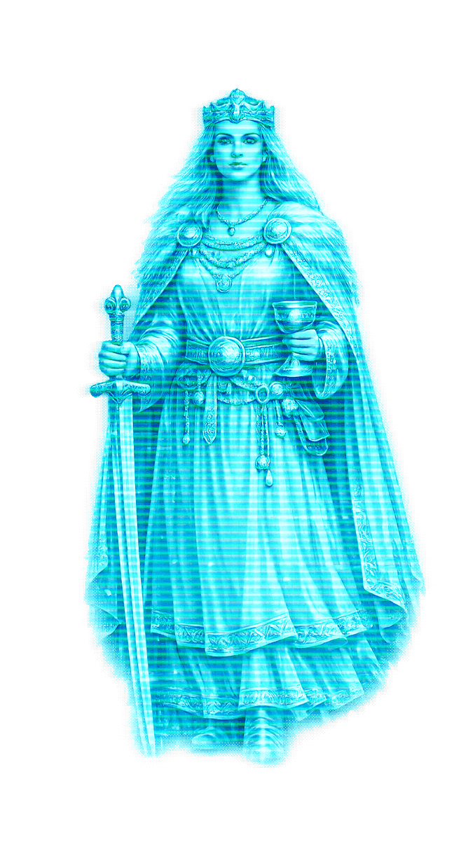 Princess Cecilie Sverkersdatter “Glug of Skåne” Hologram