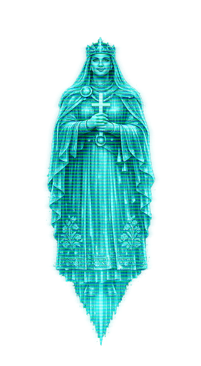 Queen Estrid of the Obotrites, Queen of Sweden Hologram
