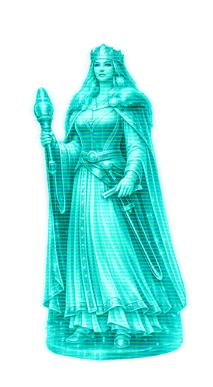 Queen Ulvhild Håkonsdatter Hologram