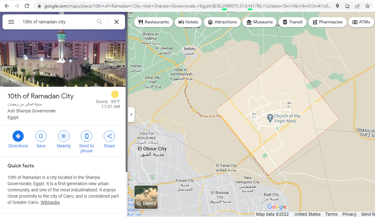 10th of Ramadan City Egypt