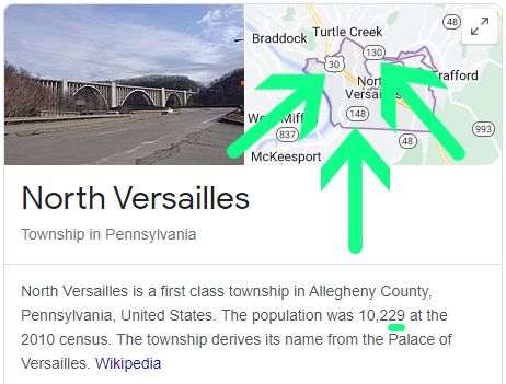 North Versailles Pennsylvania 