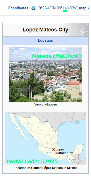 Lopez Mateos City México