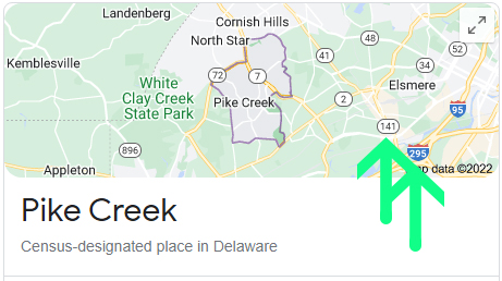 Pike Creek Delaware