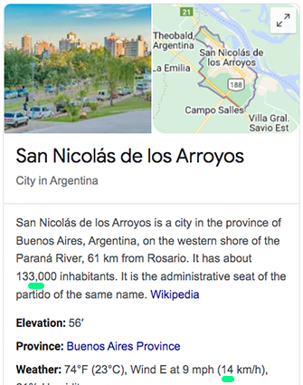 San Nicolás de los Arroyos Argentina