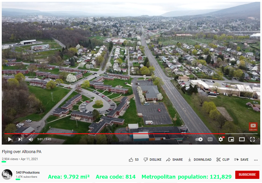 Altoona Pennsylvania 