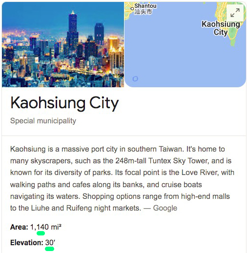 Kaohsiung City Taiwan